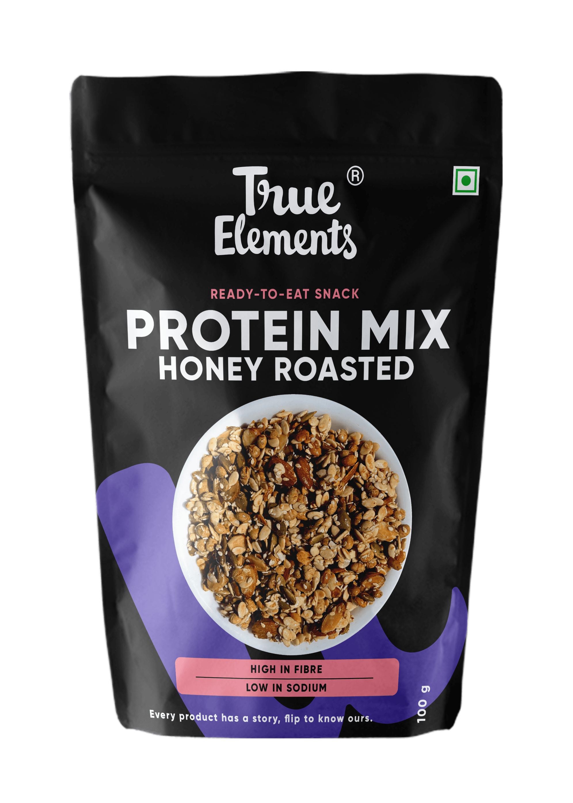 Buy True Elements Protein Mix Honey Roasted 100 gm Online at Best Price